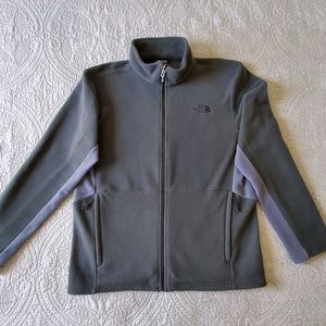 The North Face mens zip up jacket